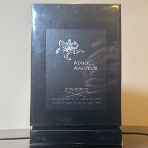 (FREE SHIPPING) Creed Absolu Aventus Black Box - 75ml